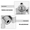 thumbnail image 3 of FONDOTIN Clothesline Line Tightener Cable Clamps U Bolt Silver 1 Set For Cables and Ropes, 3 of 8