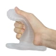 thumbnail image 2 of Tapón anal hueco transparente con forma de corte trasero para hombres, juego de expansión anal con dientes de lobo, juego de pene sexy gay, productos sexuales para hombres, 2 of 5
