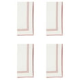 thumbnail image 3 of Saro Lifestyle Embroidered Border Table Napkin (Set of 4), 3 of 4