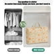 thumbnail image 4 of Heavy Duty Storage Bag With Reinforced Carrying Handles Oversized Clothing Quilt Storage Bag Moving Packing Bag Thickened Double Zipper Saves Travel Space, 4 of 7