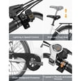 thumbnail image 5 of YareYi Roamer ST 26" Electric Bike for Adults, Step-Through Commuter E Bike, 500W Rated Motor, 28 MPH, 48V 11Ah Removable Battery, 62-Mile Range, City Cruiser Ebike, White, 5 of 8