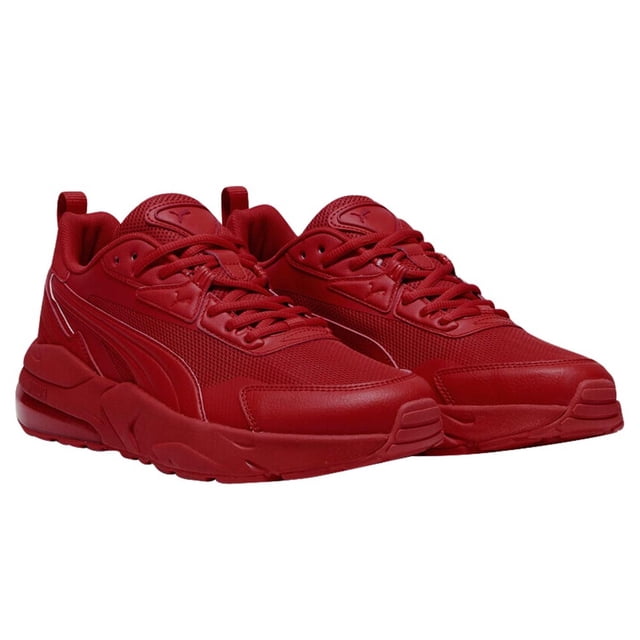 Tenis Caballero Puma Casual Comodos Sintetico Sports rojo 30