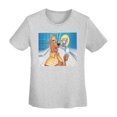 thumbnail image 1 of Scooby Doo T-Shirt à Manches Courtes Mode Respirant et Confortable Col Rond pour Femmes Petit, 1 of 5