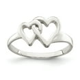 thumbnail image 1 of 925 Sterling Silver Heart Ring, 1 of 1