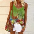 thumbnail image 1 of Puntoco Camisolas básicas para mujer, blusas casuales de moda para mujer, camisetas holgadas estampadas, camisolas de cuello redondo, 1 of 5