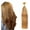 Light Brown, variant on 16 Inch Keratin Tip Hair Extensions Human Hair Ash Brown U Tip Pre Bonded Hair Extensions Fusion Keratin Hair Extensions Real Human Hair 40g