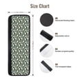 thumbnail image 3 of Refrigerator Door Handle Covers Set of 2, white daisies bee aesthetic Adjustable Non Slip Fridge Handle Covers, Appliance Handle Covers for Dishwasher Cuteness Oven Kitchen Decor, 3 of 6