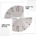 thumbnail image 3 of BESTYASH Repuesto De Dial Redondo Plateado Para Con Sunburst, 3 of 7