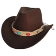 thumbnail image 1 of Chapeau de Cowboy Style Western pour Usage Quotidien à la Maison avec Design Classique et Attrait Intemporel, 1 of 5
