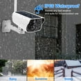 thumbnail image 5 of Moclever Outdoor Solar Security IP Camera, Wireless Battery Powered Camera, 1080P WiFi Surveillance Camera for Home with Night Vision, Two Way Audio, PIR Motion Detection, IP66 Waterproof, 5 of 10