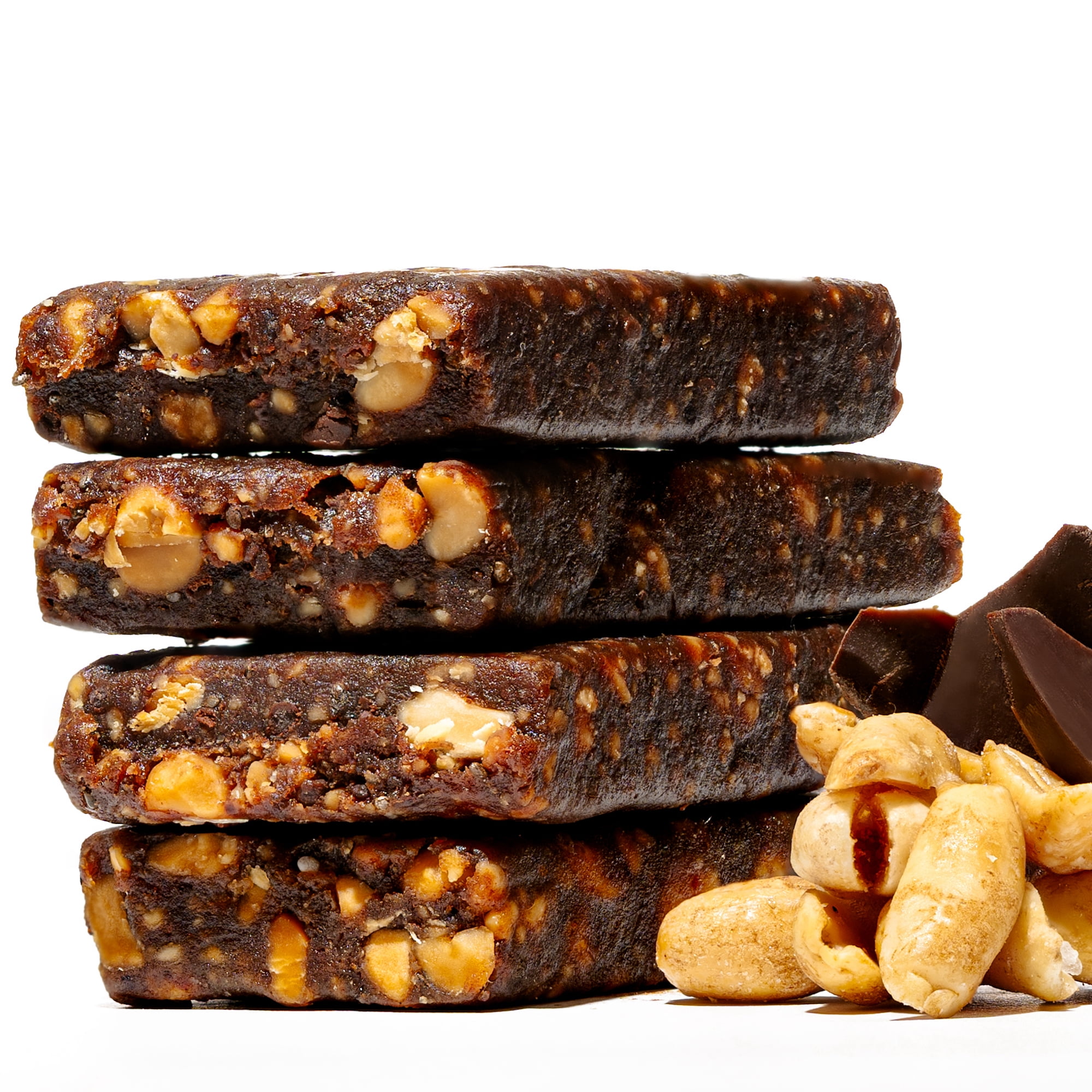 Organic Chocolate Peanut Butter Fruit & Nut Bar, Jonesbar, Certified Organic & Kosher, Gluten Free, Vegan, 12 Count (Pack of 1)