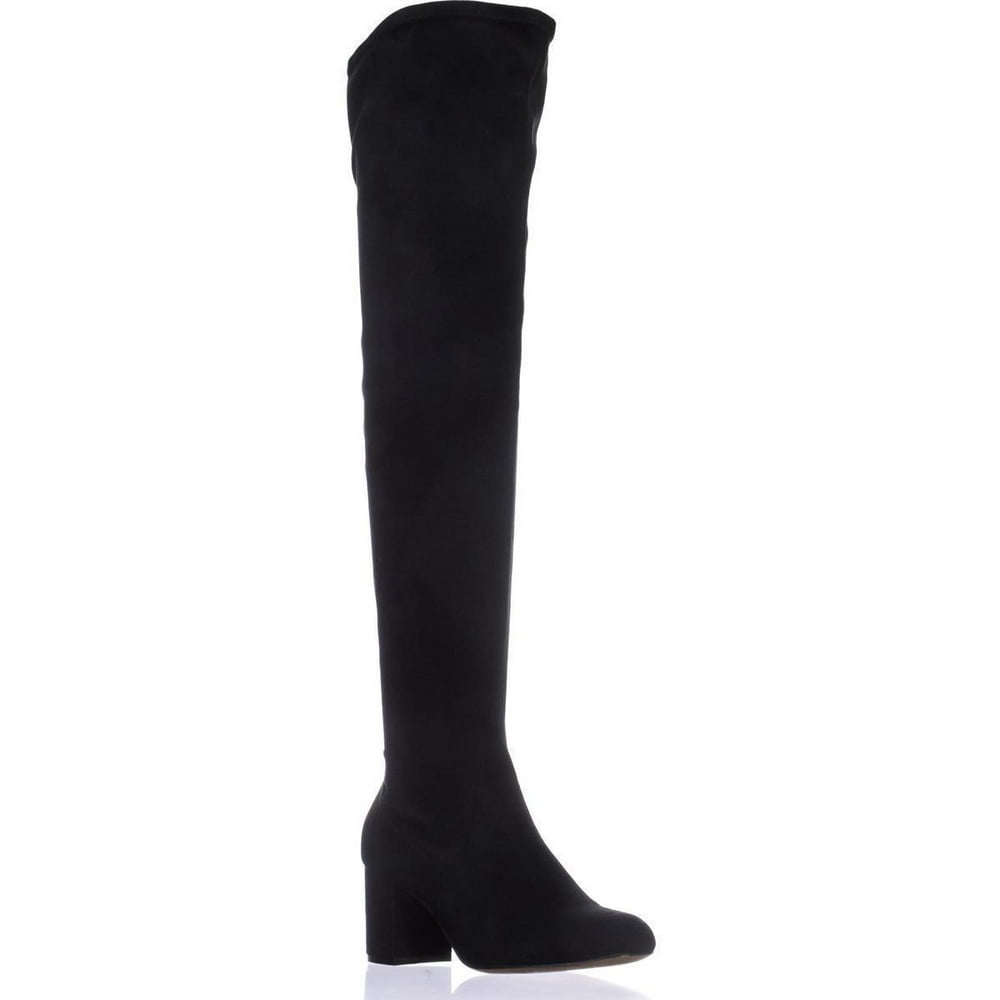 over the knee wide calf boots with heel