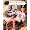 thumbnail image 3 of VEVOR Auto Heat Press Machine, 15 x 15 inch, T-Shirt Press Machine with Auto Release and Adjustable Pressure, Digital Display, Rapid Heating, for Sublimation, 3 of 9