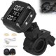 thumbnail image 3 of Sistema de monitoreo de presión de neumáticos para motocicletas TPMS inalámbrico con 7 modos de alarma IP67 a prueba de agua 0-3 Bar Sistema de monitoreo de manómetro de presión de neumáticos digital, 3 of 11