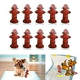 thumbnail image 5 of Nieyigj Dog Pee Pad Trainer Paper Fire Hydrant Shaped Pet Diaper Pad Guide for Puppy Potty Training Supplies, 7.3 x 3.9 inches / 18.5 x 10 cm, 10 Count, 5 of 9