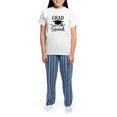 thumbnail image 4 of CafePress - Graduation Grad Squad Pajamas - Women's Short Sleeve Print T-Shirt and Pants Light Cotton Pajama Set, 4 of 7