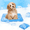 Blue, variant on Dog Cooling Mat,Pet Cooling Mat for Dogs and Cats,Easy Washable,Suitable for all types of pets,Summer Keep Your Pet Cool