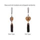 thumbnail image 2 of Muslim Car Hanging Ornaments Imitation Wood Islamic Hanging Pendants Car Decoration, 2 of 4