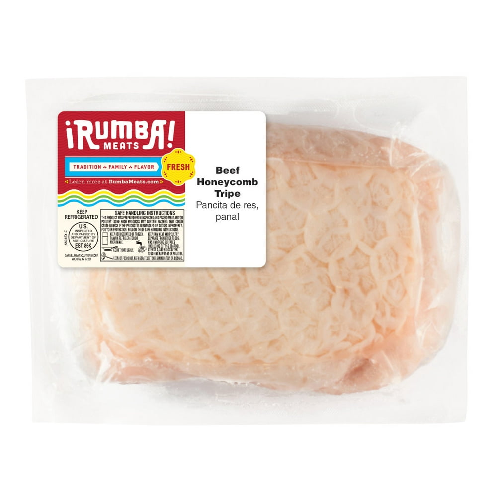 Rumba Meats® Beef Tripe (Pancita de Res, Panal), 2.453.45 lb