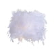 thumbnail image 4 of Pantalla de lámpara de plumas decorativa para lámpara de mesa y lámpara de pie, cubierta de luz colgante Diámetro 50cm, 4 of 9