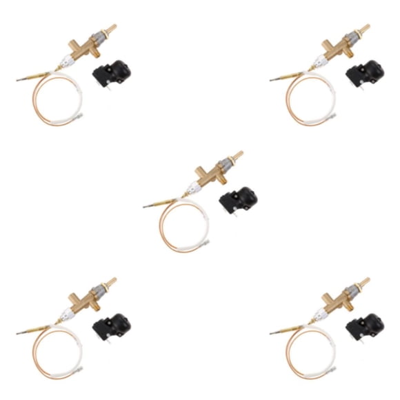ZheElen Patio Heater Control Valve Kit Valve Kit Control Valve Kit Heater Valve Kit Hermocouple Sensor Dump Switch Kit 5Set