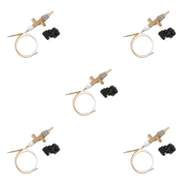 ZheElen Patio Heater Control Valve Kit Valve Kit Control Valve Kit Heater Valve Kit Hermocouple Sensor Dump Switch Kit 5Set