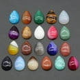 thumbnail image 5 of 18x25mm Water Drop Crystal Stone Chakra CAB Flatback Cabochon Beads for Jewelry, 5 of 9