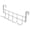 2.1"W, variant on Over The Door Hooks,White Door Hanger Rack with 5 Hooks,Stainless Steel Hanger Hooks Fits 3/4" Doors for Hanging,Over The Doors Towel Rack for Bedroom,Closet,Bathroom & Dorm(9.6x3.4")(2.1"W)