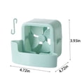 thumbnail image 3 of Miommo Fan Mist Cooling Adapter - Floor Cooler | Room Indoor Floor Desktop Can Hold Ice Box Fans, Portable Hangable Ice Box Attachment Accessories Cooler for Festival Terrace Alley Balcony, 3 of 5