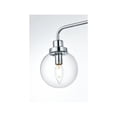 thumbnail image 6 of Living District Hanson 37 inch Wall Sconce in Chrome, 6 of 8