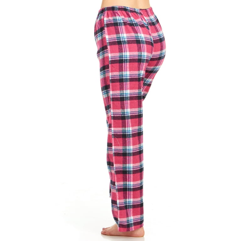 Womens Flannel Pajama Pants Long Novelty Cotton Pj Bottoms Walmart