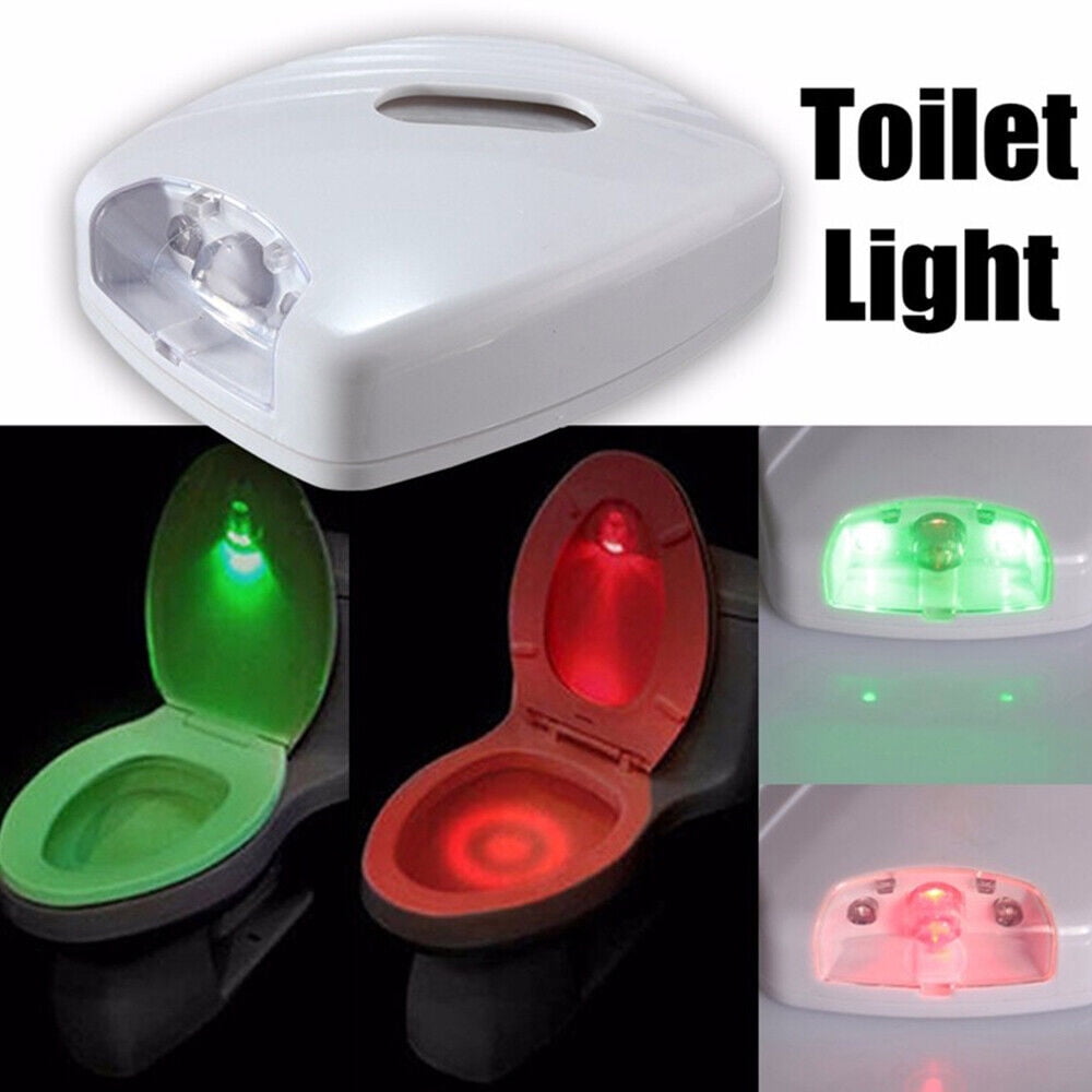 zuur radicaal factor JahyShow Original Toilet Night Light , Motion Sensor Activated LED Lamp,  Bathroom Nightlight Add on Toilet Bowl Seat - Walmart.com