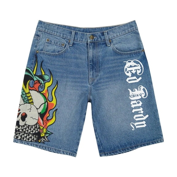 Ed Hardy Fire Cobra Skater Short - MEHD8002-4 (2K Wash, 30)