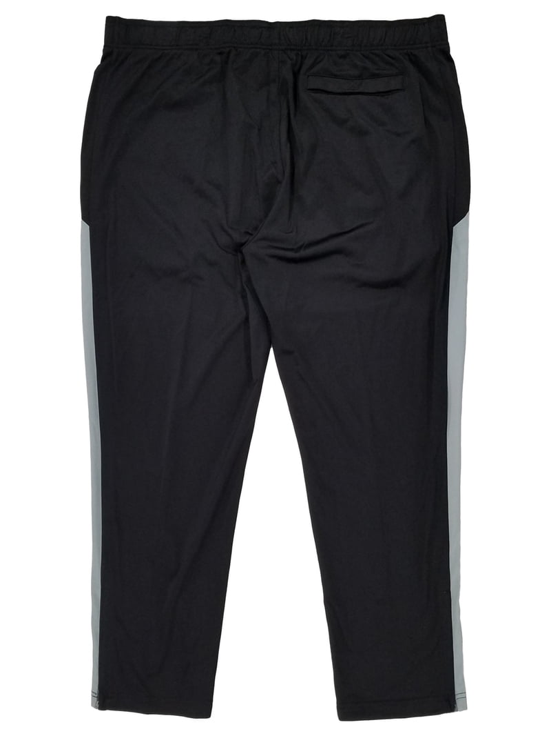 Xersion Mens Black & Gray Quick-Dri Brushed Interior Tricot Track