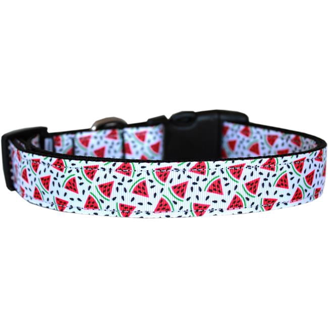 watermelon dog collar