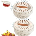 thumbnail image 1 of Cesta de drenaje para cuencos de arroz 2 en 1, frutero, cesta de drenaje para lavar, suministros de cocina, herramientas pequeñas, organizador de cocina multiusos para el hogar, 1 of 6