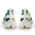 thumbnail image 6 of Abstract Emerald Green Gold Art Walking Shoes for Men Woman Lightweight Tennis Fashion Elastic Sports Shoes Cushion Basketball Shoes, 6 of 7