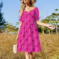 thumbnail image 4 of Vestido de manga corta de Mah Jongg vestidos de verano mujer 2025 Vestidos para fiesta de boda vestido de verano mujer 2025 Vestido, 4 of 7
