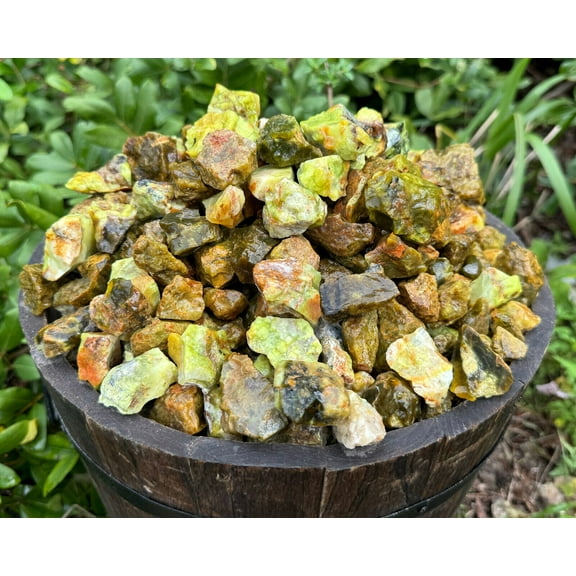 1/4 lb Bulk Wholesale Lot Natural Rough Green Opal (Raw Crystal Gem Stones 4 oz)