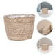 thumbnail image 3 of Cesta para macetas de algas marinas, cubierta para macetas, cesta de almacenamiento, contenedores para plantas, forros de plástico tejidos a mano para interior y exterior, 3 of 7