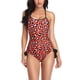 thumbnail image 3 of Traje De Baño, Traje De Baño Ligero De Una Pieza Para La Playa ANGGREK Naranja XL, 3 of 6