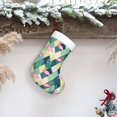 thumbnail image 6 of Balery Flamingo Pattern Christmas Stockings with Initials, 18" Large Knit Christmas Stocking,Xmas Stocking for Kids, Holiday and Family Stocking, 6 of 7