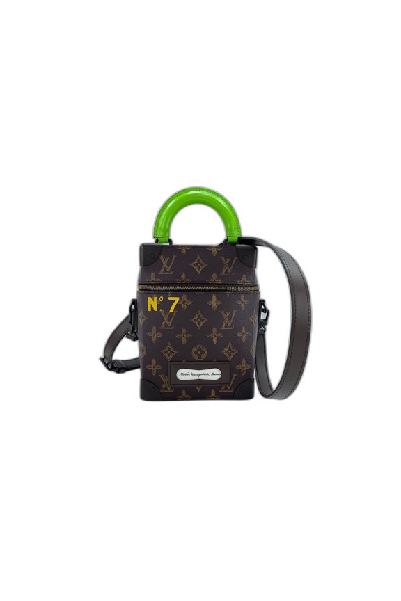 Pre-Owned Louis Vuitton Vertical Box Trunk Shoulder Bag, Brown