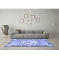 thumbnail image 3 of Ahgly Company Indoor Rectangle Persian Blue Traditional Area Rugs, 8' x 10', 3 of 4