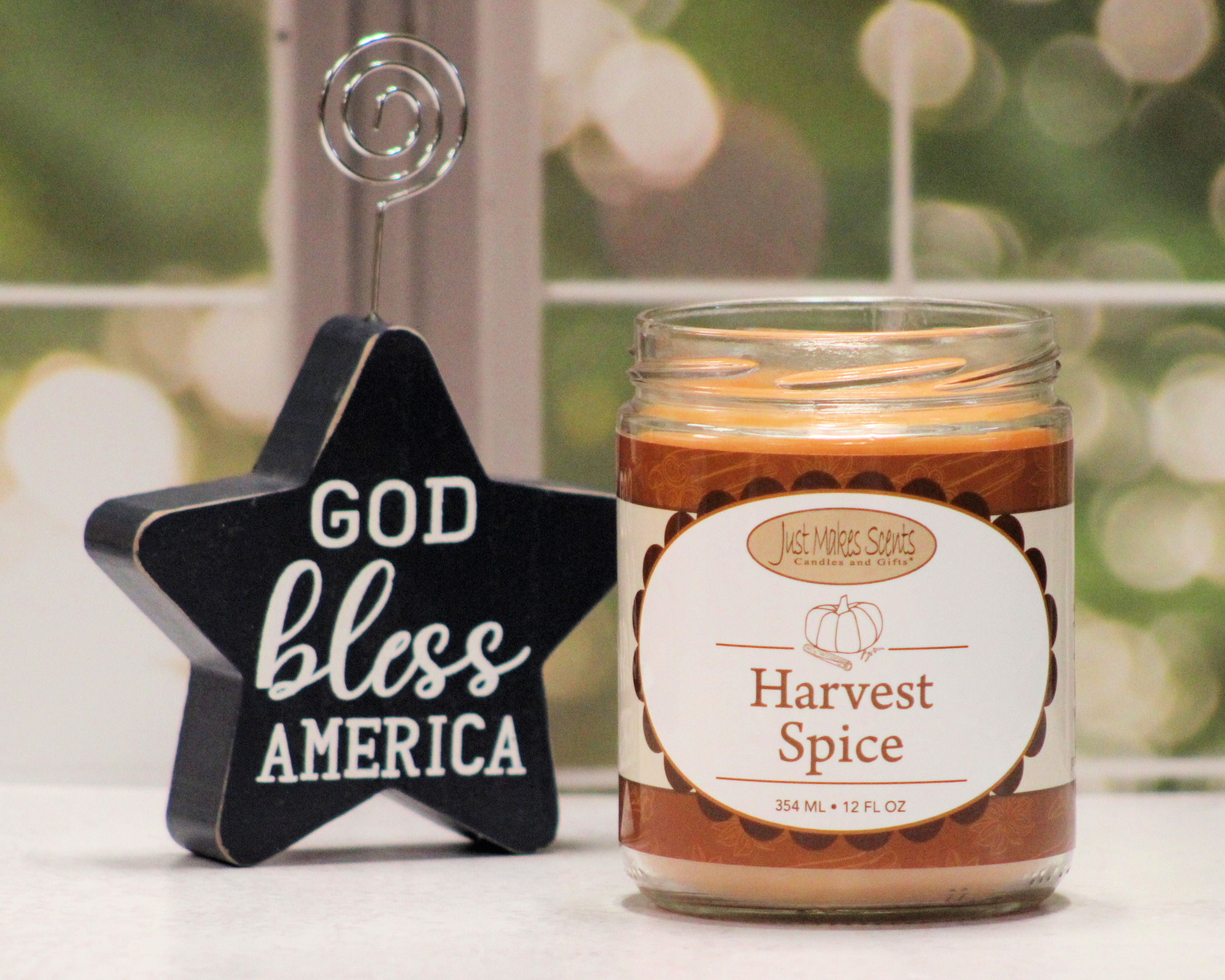 Harvest Spice Salsa Jar Candle 12oz -Just Makes Scents Candles & Gifts