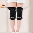 thumbnail image 4 of Children's Compression Knee Protector Pads, Thick Padded Anti-Collision Support for Volleyball, Dance, Basketball, Figure Skating & Floor Activities, Warm & Flexible - Pair, 4 of 8