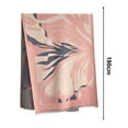 thumbnail image 5 of harmtty Fashion Women Winter Scarf Thermal Windproof Wide Long Colorblock Thickened Soft Luxury Lightweight Neck Sunscreen Lady Travel Shawl Pink, 5 of 7