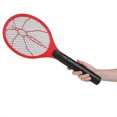 thumbnail image 4 of Electric Mosquito Swatter Electric  Swatter Battery Mosquito Swatter  Zapper Racket Cordless Battery Power Electric Fly Mosquito Swatter  Zapper Racket Insects Killer Red, 4 of 8