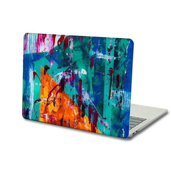 KSK KAISHEK Hard Protective Shell Case Cover Only for MacBook Pro 14"( XDR Display & Touch ID, 2023 2022 2021) Model A2779 A2442, Type C Painting A 0209