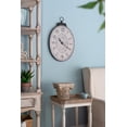 thumbnail image 4 of 18"x29" Oval Vintage Stylish Wall Clock Battery Operated,Outdoor Clock,Decorative Wall Clock for Home,Office,Dinning Room, 4 of 9
